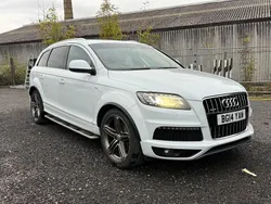White Used 2014 Audi Q7 S-line plus SUV | £11,995 (Good price)