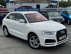 White Used 2018 Audi Q3 S-Line SUV | £11,999 (Fair price)