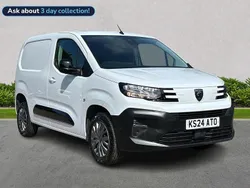 White Used 2024 Peugeot Partner MPV | £13,999 (Fair price)