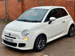 White Used 2014 Fiat 500 S Hatchback | £3,795 (Fair price)