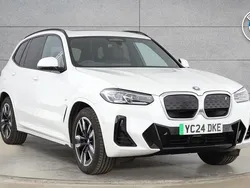 White Used 2024 BMW iX3 M Sport SUV | £36,290 (Good price)