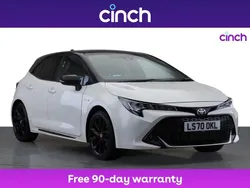 White/black Used 2020 Toyota Corolla Sport Hatchback | £17,999 (Fair price)