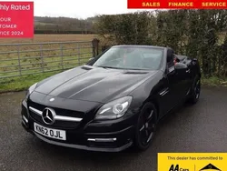 White Used 2011 Mercedes SLK200 AMG Cabriolet | £9,995 (A bit pricey)