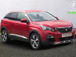 Red Used 2019 Peugeot 3008 Allure Estate | £14,999 (Fair price)