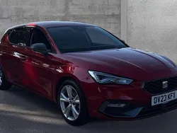 Red Used 2023 Seat Leon FR Hatchback | £15,390 (Fair price)