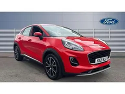 Red Used 2021 Ford Puma Gen-E Titanium SUV | £13,022