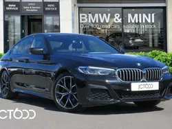 Black Used 2022 BMW 520 M Sport Sedan | £25,350 (Fair price)