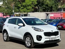 White Used 2018 Kia Sportage 2 SUV | £9,995 (Good price)