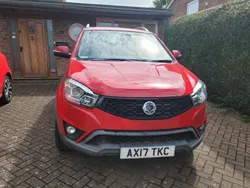 Red Used 2017 Ssangyong Korando Estate | £4,995 (Fair price)