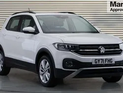 White Used 2021 VW T-Cross SE SUV | £14,725 (Fair price)