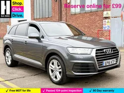 Grey Used 2016 Audi Q7 S-Line SUV | £14,004