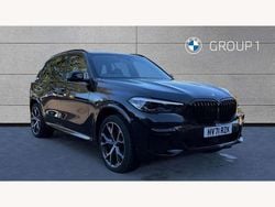 Black Used 2021 BMW X5 M Sport SUV | £44,989 (Fair price)