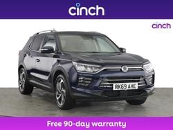 Blue Used 2019 Ssangyong (KGM) Korando SUV | £14,049