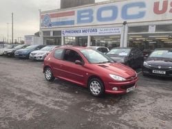 Red Used 2007 Peugeot 206 Hatchback | £1,395