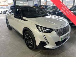 White Used 2021 Peugeot e-2008 GT SUV | £13,995