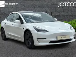 White Used 2021 Tesla Model 3 Long Range Sedan | £18,750 (Good price)
