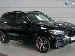 Black sapphire Used 2022 BMW X5 M Sport SUV | £44,230 (Fair price)