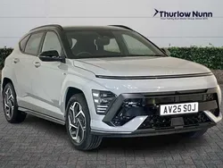 Cyber grey Used 2025 Hyundai Kona N Line SUV | £30,490