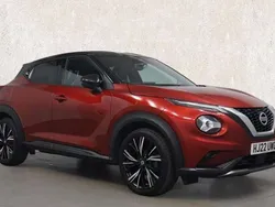 Red Used 2022 Nissan Juke Tekna+ SUV | £15,489 (Fair price)