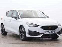 Glacial white Used 2024 Cupra Leon Hatchback | £19,840 (Fair price)