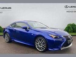 Azure blue Used 2016 Lexus RC300h F Sport Coupe | £14,990 (Fair price)