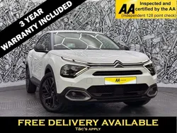 White Used 2021 Citroën C4 PureTech Hatchback | £13,595 (Fair price)