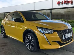Yellow Used 2022 Peugeot e-208 GTi Hatchback | £12,495 (Fair price)
