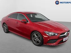 Red Used 2022 Mercedes CLA200 AMG Line Premium Sedan | £23,349 (Fair price)