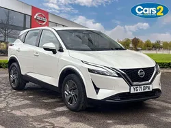 White Used 2021 Nissan Qashqai Acenta Premium SUV | £15,990 (Good price)