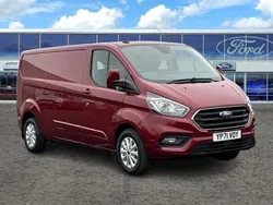 Red Used 2021 Ford Transit Custom Limited Van | £19,995 (Super price)