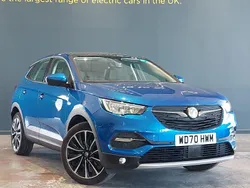 Blue Used 2021 Vauxhall Grandland X Elite SUV | £15,698 (Fair price)