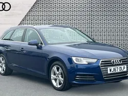 Blue Used 2017 Audi A4 Sport Estate | £18,147 (Fair price)