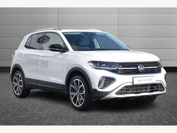Pure white Used 2025 VW T-Cross Style SUV | £28,195