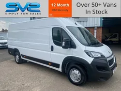 White Used 2022 Peugeot Boxer Van | £11,995 (Good price)