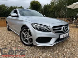Silver Used 2014 Mercedes C220 AMG line Sedan | £12,000 (Expensive)