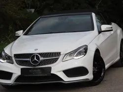 White Used 2014 Mercedes E220 AMG Cabriolet | £8,994 (Fair price)