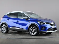 Blue/grey Used 2022 Renault Captur Techno SUV | £12,498 (Fair price)