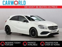 White Used 2018 Mercedes A160 AMG line Hatchback | £11,400 (Fair price)