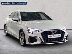 White Used 2023 Audi A3 S-Line Hatchback | £22,834 (Fair price)
