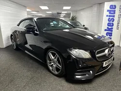 Black Used 2019 Mercedes E220 AMG line Cabriolet | £21,995 (Fair price)