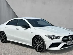 White Used 2022 Mercedes CLA35 AMG Premium Coupe | £33,268 (A bit pricey)