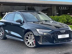Black New 2025 Audi RS3 Sport Hatchback | £64,980 (Fair price)