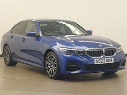 Blue Used 2022 BMW 330e M Sport Sedan | £19,998 (Fair price)