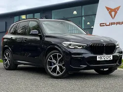 Black Used 2022 BMW X5 M Sport SUV | £47,990 (Fair price)