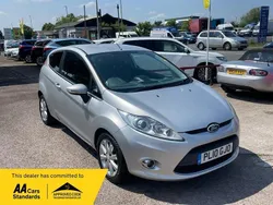 Silver Used 2010 Ford Fiesta Zetec Hatchback | £2,995 (Fair price)