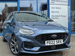 Blue Used 2022 Ford Fiesta ST-Line Hatchback | £14,495 (Fair price)