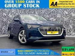 Blue Used 2021 Audi e-tron Advanced SUV | £17,295 (Fair price)