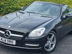 Black Used 2014 Mercedes SLK250 Cabriolet | £7,950 (Good price)