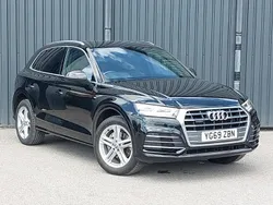 Black Used 2019 Audi Q5 S-Line SUV | £21,498 (Fair price)