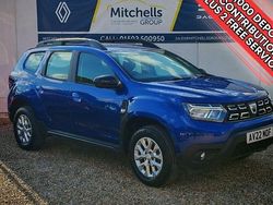 Blue Used 2022 Dacia Duster Comfort SUV | £14,495 (Fair price)